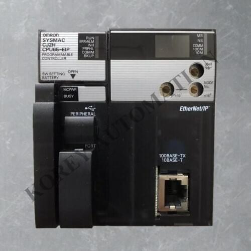 OMRON CPU MODULE CJ2H-CPU65-EIP USED IN GOOD CONDITION GOODS IN STOCK ORIGINAL