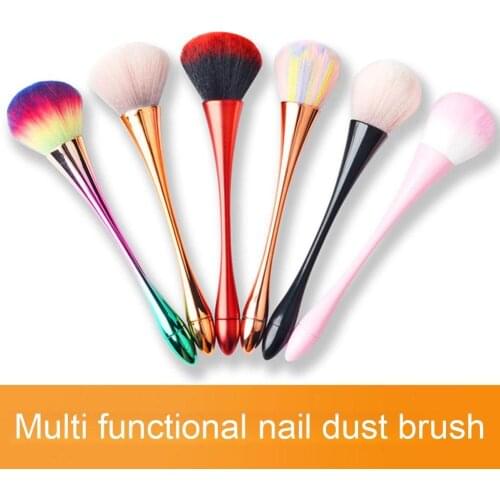 Profession Handle Makeup Blush Brush Loose Paint Soft Large Cosmetic Face Make Up Tool Nail Dust Pinceau De Maquillage