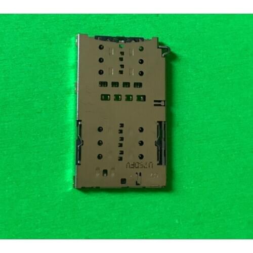 100PCS Sim Card Reader connector socket Holder Tray for Samsung G930F S7 Edge G935F S8 G950F S9 Plus G960F S10 S10E S10 Plus