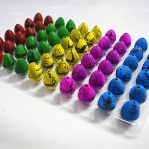 5 Pcs Dinosaur Eggs Cute Magic Hatching Growing Add Water Growing Dinosaur Novelty Gag For Child Kids Educational Toys Gifts