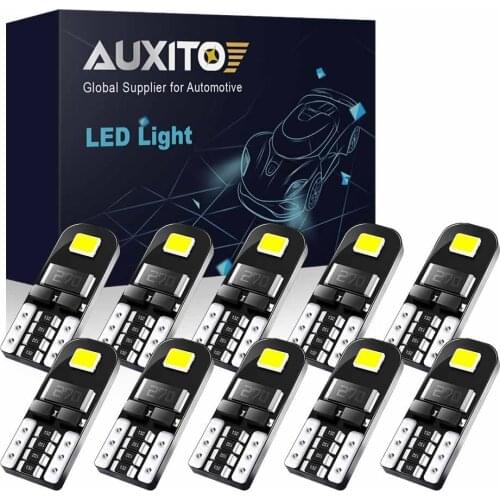 10pcs T10 LED W5W Canbus 168 LED Car Parking Light For Audi A3 A6 A4L A7 A8 Q3 Q5 Q7 Ford Focus Mondeo For Nissan Teana Altima