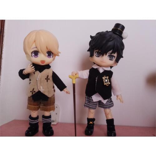 2019 gentleman suit set for Obitsu11 OB11 1/12 doll OB11 Doll gsc molly available for cu-poche OB11 accessories doll