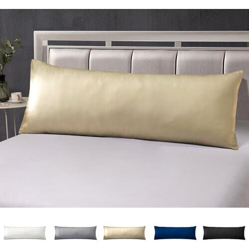 51*137CM Luxury Classic Home Supplies Smooth Pillowcase Home Textile Pillow Cover Pillowcase Solid Color Friendly Pillowslip