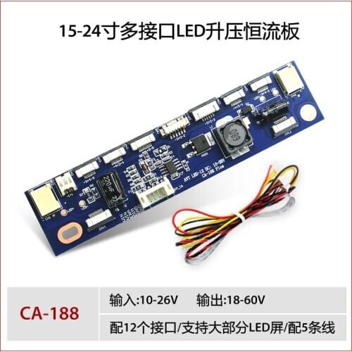 AVT 15-26 Inch Constant Current Board Led Boost Strip Inverter Board Multi-Interface Universal Inverter CA-188
