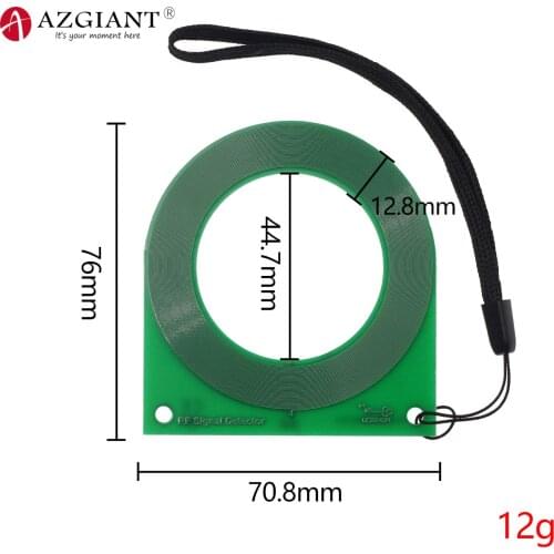 AZGIANT Automotive chip induction coil detector ECU detection car Anti-theft coil detection induction Card reader immobilizer