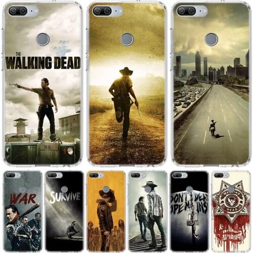 The Walking Deads Phone Case for Huawei Honor 10 9 Lite Y9 Y5 Y6 Y7 2019 8X 8A 8S 7A 7X 10i 20i Pro V30 Art Coque Capa