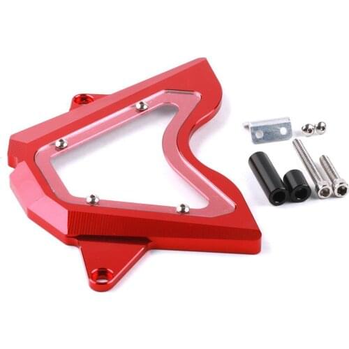 CNC Front Left Side Sprocket Chain Guard Engine Cover Protection For Yamaha YZF R3 R25 MT 03 MT03 MT-03 2014 2015 2016 Aluminum