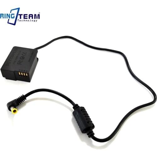 DMW-DCC8 DC Coupler DMW-BLC12 Dummy Battery for Panasonic Lumix DMC FZ1000 FZ2000 FZ200 FZ300 G7 G6 GX8 G80 G85 Camera