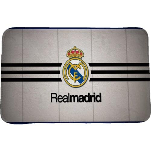 Football Logo Creative 3D Printing Carpets and Rugs for Bedroom Living Room Carpet Kitchen Bathroom Anti-Slip Floor Mats