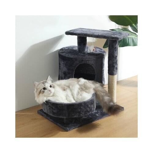 Cat Tree Cat Scratching Board Cat Toys Cat Scratching Post Practical Sisal Cat Climbing Frame Pet Supplies Cat Furniture