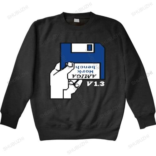 Brand hoodie homme cotton sweatshirt fashion Men sweatshirt Amiga 500 Workbench Unisex hoodies Printed hoodies