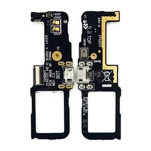 New USB Charge Board Charging Port Flex Cable & Microphone For ASUS Zenfone C ZC451CG / Z007