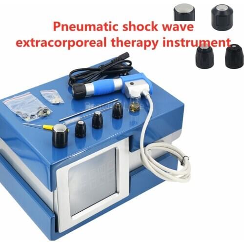 Pneumatic shock wave physiotherapy Treatment Physical Therapy Equipment Pain Relief Massage Gun