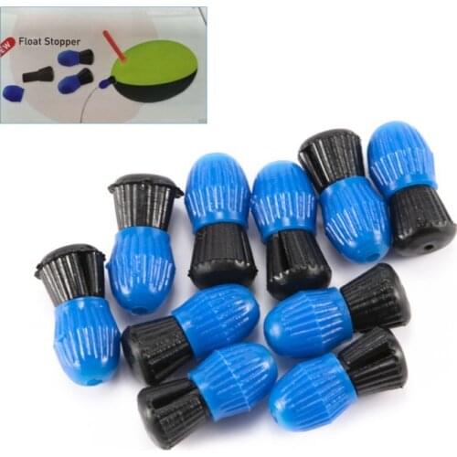 10 Pcs/Lot Fishing Float Bobber Stopper Buoy Boia Flutter To Remind Fish Bite Hooks Lures Lightstick Fishing Tackle Tools