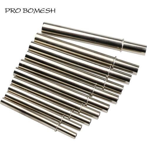 Pro Bomesh 5pcs/lot Fishing Rod Connecting Tube Fishing Rod Building Component Repair Fishing Pole DIY Accessory