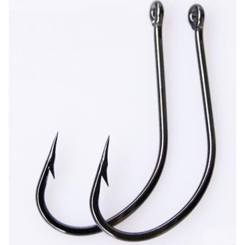 50pcs Baitholder Fishhook Size 2#-17# Carp Fishing Hooks Jig Big Barbed Hook High carbon steel Fishing Hook Tackle Box