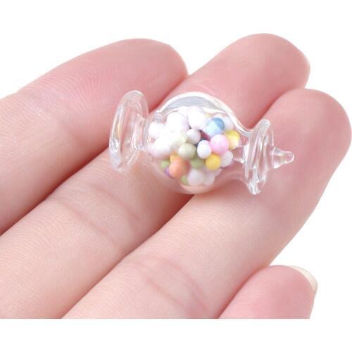 1:12 Dollhouse Miniature Mini Candy Bottles Dollhouse Kitchen Accessories