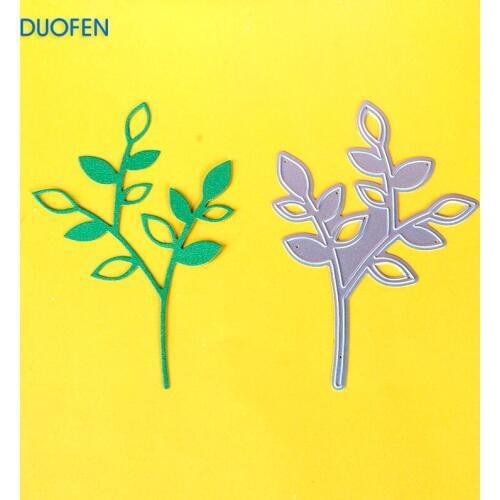 1pc branches tree leaves stencil metal Cutting dies for DIY papercraft projects Scrapbook Paper Album paper works decorations