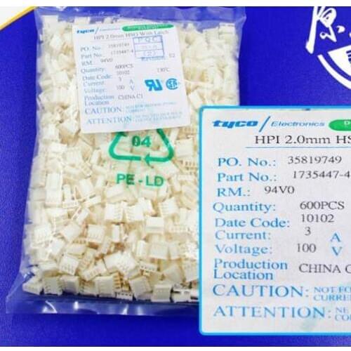 1735447-4 TYCO HOUSINGS TE housings AMP housings connectors terminals 100% new and original parts