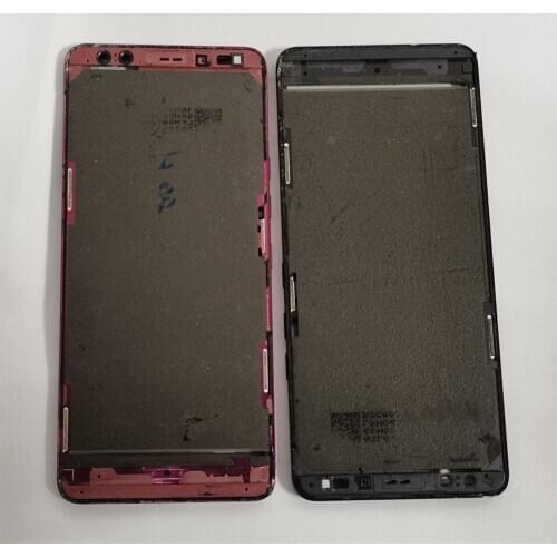 Azqqlbw Used Frame For HTC U12+ U12 Plus Front Housing Middle Frame With Pressure Sensor Flex Cable replacment repair Parts