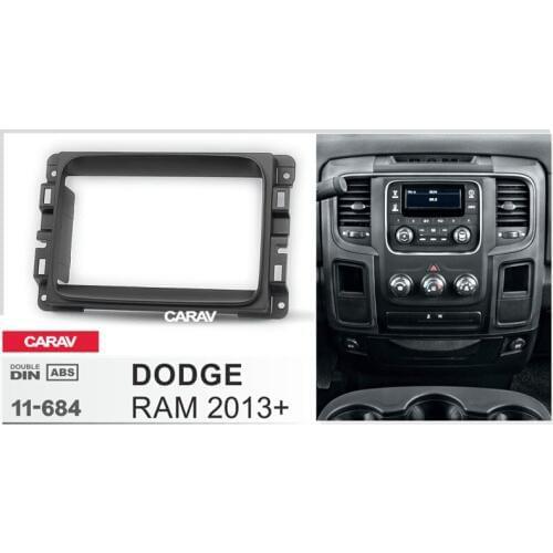 CARAV 11-684 stereo install dash kit car dash installation kit radio dash installation kit for DODGE RAM 2013