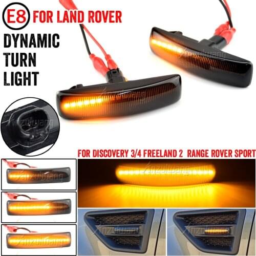 Dynamic Blinker LED Side Marker Turn Signal Light For Rover Sport L320 Land Rover LR2 Freelander 2 L359 LR3 LR4 Discovery L319