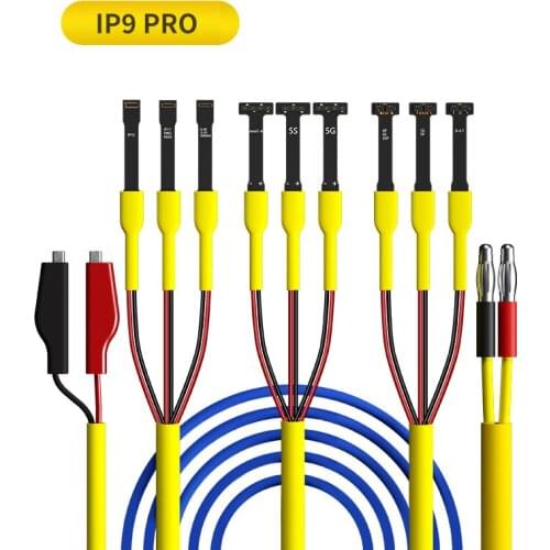 Mechanic IP9 PR0 Power Boot Cable for 5 5s 6 7 8 X XS 11 11Promax 12 12mini 12promax Battery Test Cable Activation Boot Up Line