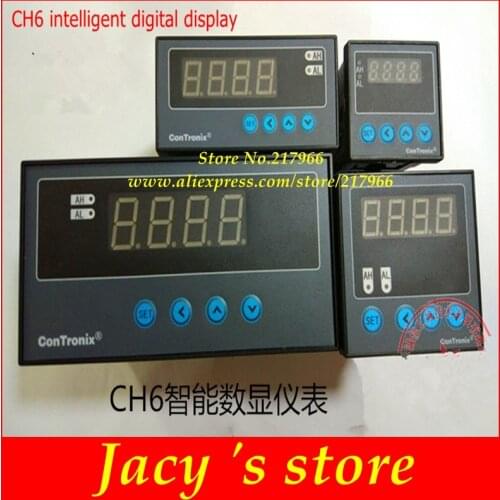 CH6 intelligent digital display instrument temperature controller universal input