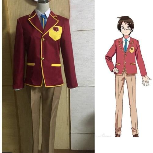 Anime Bokutachi wa Benkyou ga Dekinai Yuira Nariyuki Cosplay We Never Learn: BOKUBEN School uniform Costume