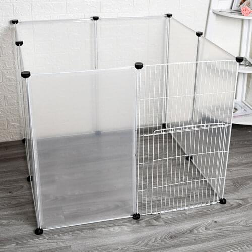 Pet Dogs Playpen Crate Fence Animal Cage Puppy Kennel House Exercise Training Cage for Cats Rabbits Pig Puppy Dog Supplies