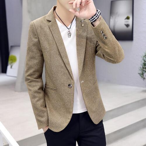 Spring Autumn Fashion New Brand men suit high quality mens suit jacket Korean version casual Suit Slim masculino Blazer