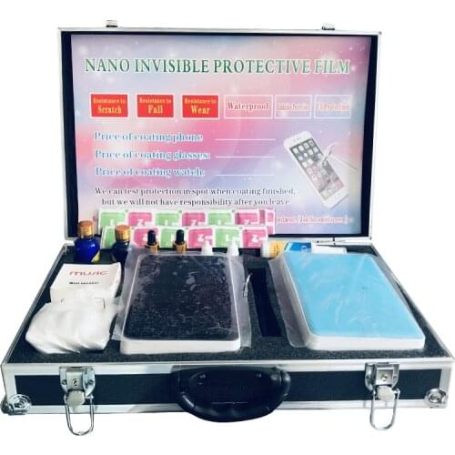 Fully automatic operation multifunction nano glass screen liquid phone coating machine