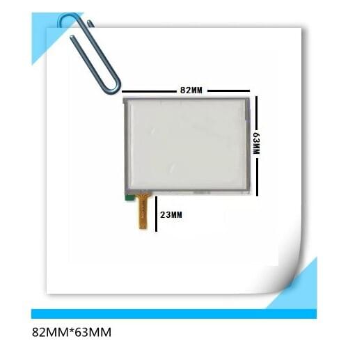 3.8 inch 82mm*63mm Touch Screen 4 wire resistive touch 82*63 TM1006E11 compatible use PDA
