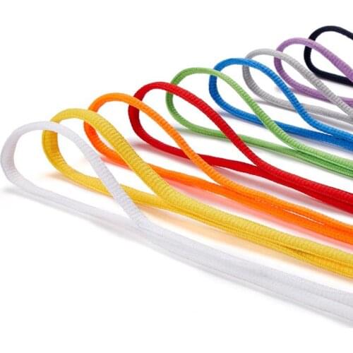 6MM Green Natural Breath Polyester Shoe Ropes Pure Cotton Laces Premium Cords For Custom In Bulk шнурки для кроссовок