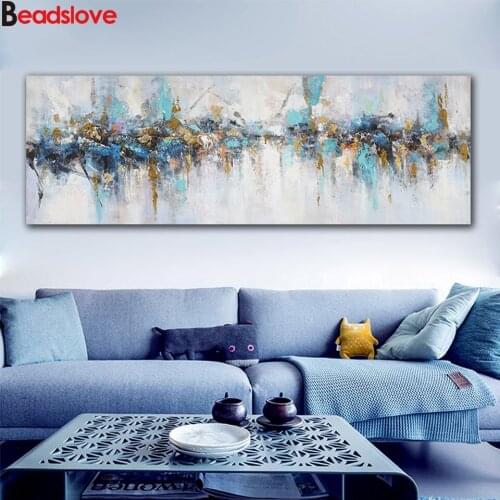 Modern diamond painting abstract oil painting big size wall art Living room decoration pictures diamond embroidery home decor
