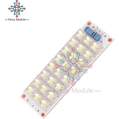 DC 5V 24-LED Super Bright White Piranha LED Board Night LED Lights Lamp Module