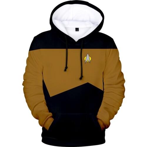 Movie Star Trek Hoodies 3D Sweatshirts Long Sleeve Clothes Star Trek Cosplay Hoodies Popular Men/women Streetwear Casual