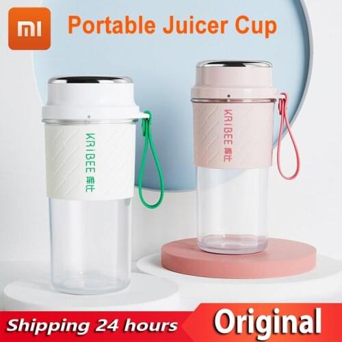 Xiaomi 300ml Portable Electric Juicer Blender Multipurpose Wireless Mini USB Rechargeable Juice Cup Cut Mixer For Travel