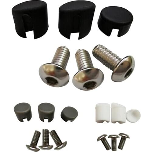 1Set Scooter Rear Back Fender Mudguard Screw Rubber Cap Screw Plug Cover for XIAOMI M365 Electric Scooter Parts