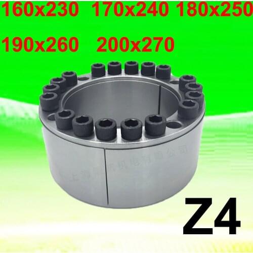 1PC ZT4 Tensioning Shaft Power Locking Devices Assembly Keyless Connection Hub Expansion Sleeve Z4 BIKON2006 160x230 170x240