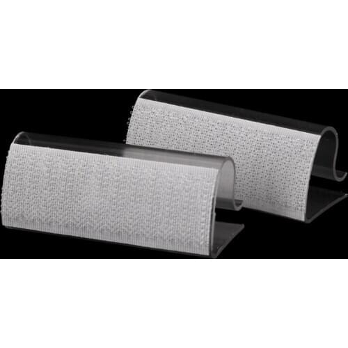 New 12Pcs Camping Picnic Party Plastic Table Cloth Cover Skirt Clips Holder Clamps