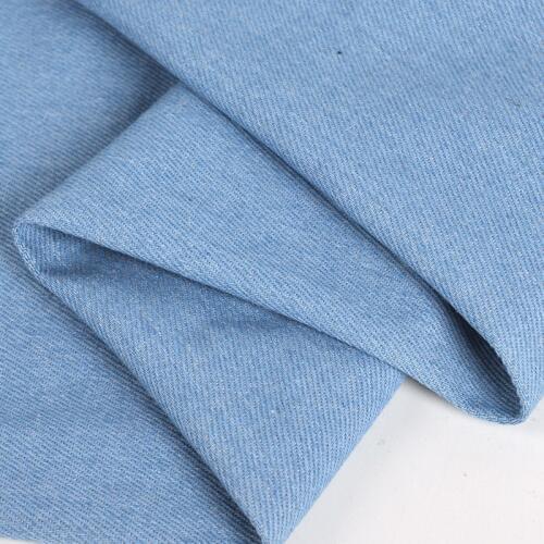 50x150cm Thick/ Thin Soft Cotton Denim Fabric Handmade Sewing DIY For Skirt Jeans T-shirt Clothing Water Washing