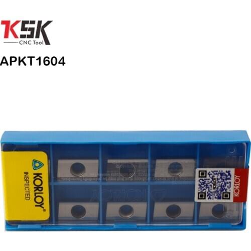 APKT1604 carbide blade for BAP400R face mill aluminium cutter