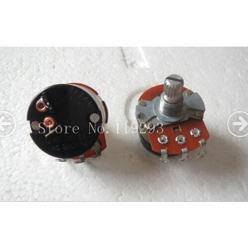 [BELLA]Japans S-40 B500K Potentiometer with switch dimmer switch speed 125VAC3A--10PCS/LOT