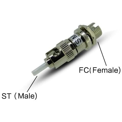 FC Female to ST Male Fiber Optic Adapter FC-ST SM Hybrid Optical Adaptor HA-008