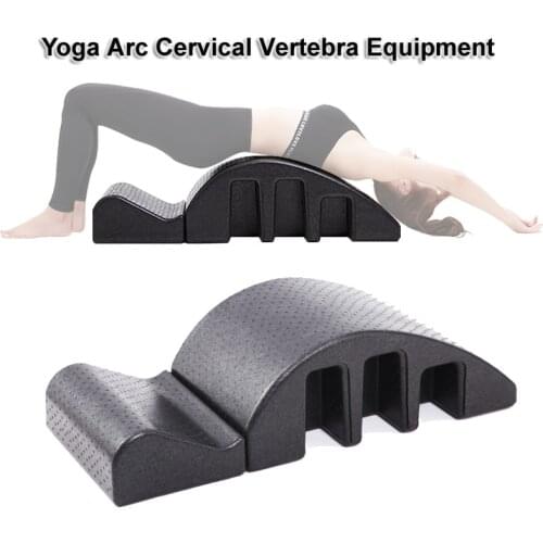 Yoga Arc Bending Cervical Vertebra Fitness Equipment PE S-Curve Shape Spine Corrector Fitness Pilates Yoga Training Accessories