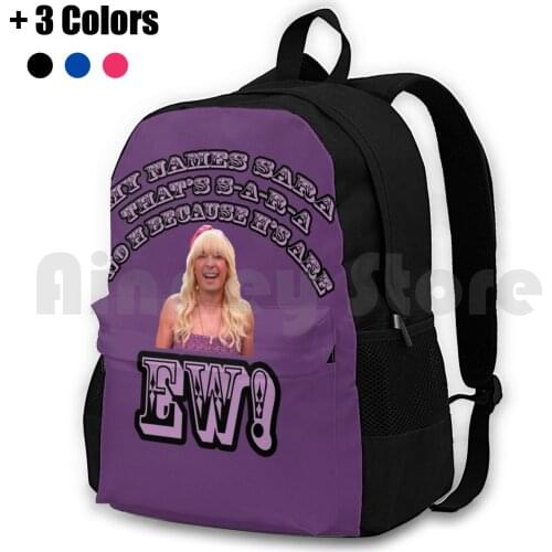 Jimmy Fallon Ew! Outdoor Hiking Backpack Waterproof Camping Travel Jimmy Fallon Ew Sara No H Funny
