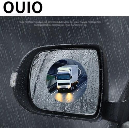 OUIO Car Rearview Mirror waterproofing Rainproof Film For Renault Megane 2 Captur Mitsubishi ASX Jeep Wrangler Peugeot 207 508
