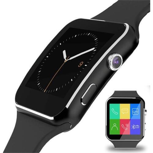 X6 Smart Watch with Camera Touch Screen Support SIM TF Card Bluetooth Smartwatch For iPhone Samsung Xiaomi Pk Z60 A1 M7