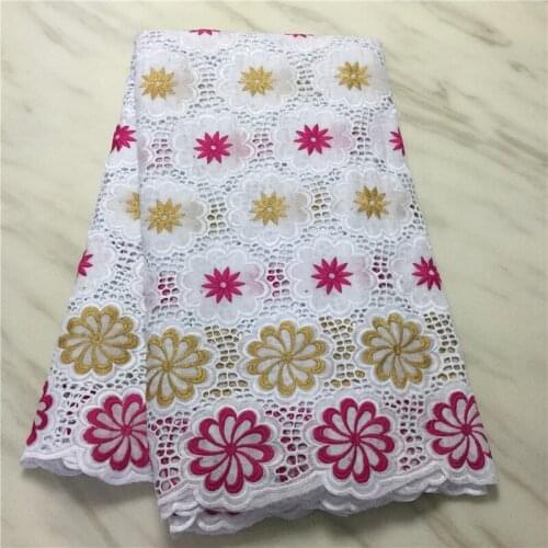 High Quality Swiss Voile Lace Sequence In Switzerland African Lace Fabric For Ready Made African Lace Dress Swiss Lace Fabric
